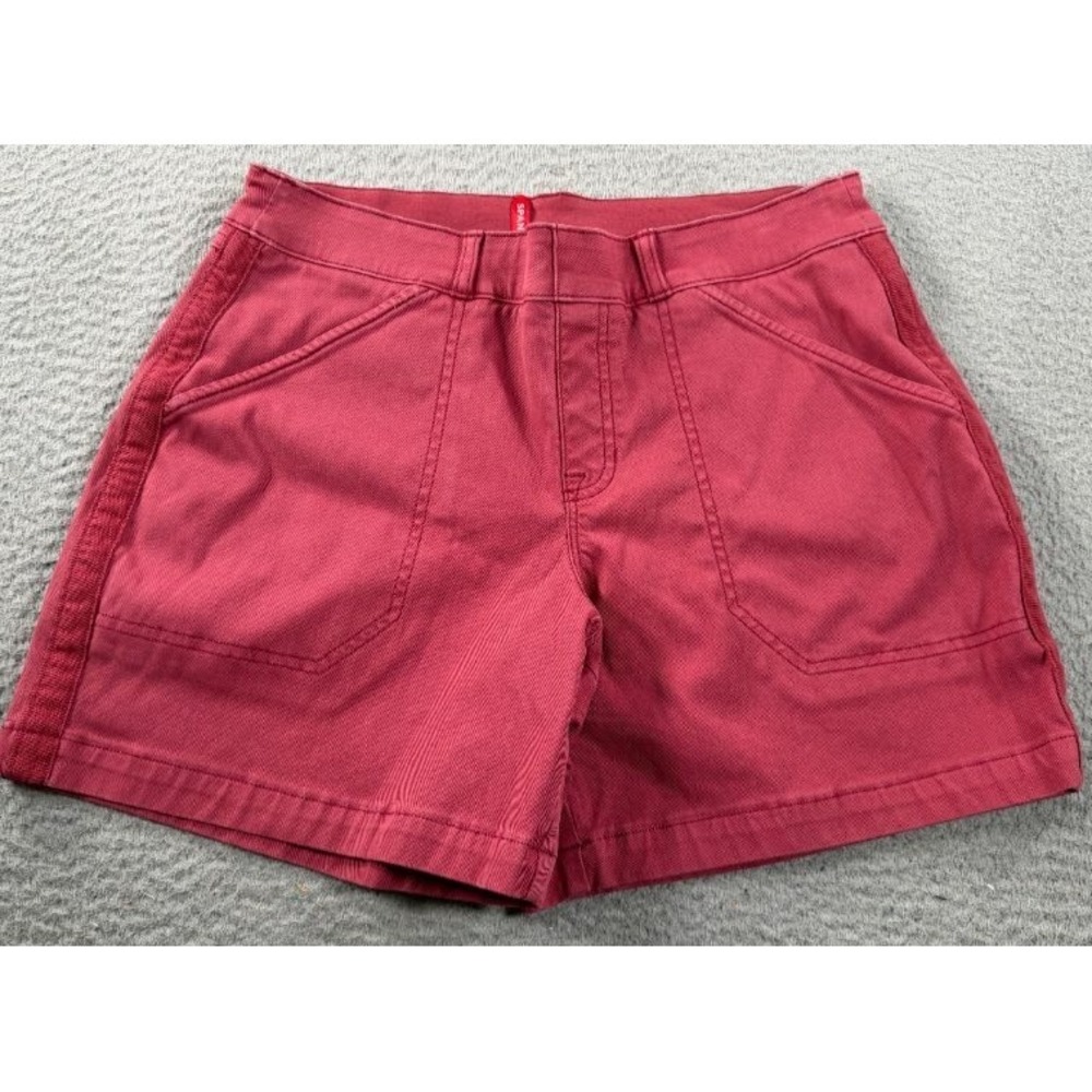SPANX High Waist Red Women's Shorts